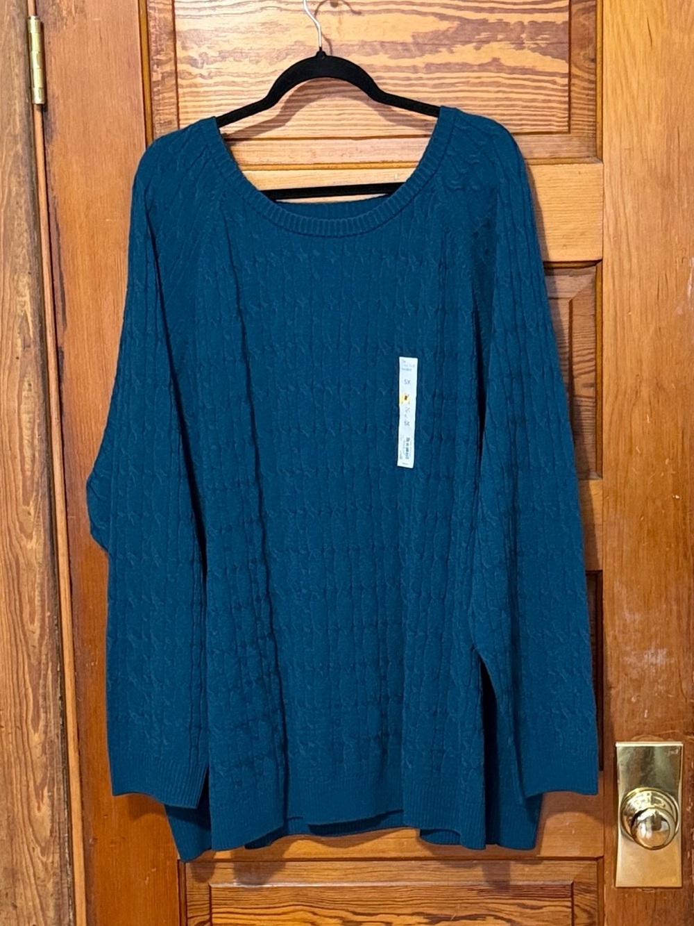 NWT Croft & Barrow Sweater Size 5x Teal